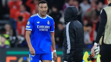 مخاوف ريال مدريد تزداد قبل مواجهة مبابي وبنفيكا في دوري الأبطال